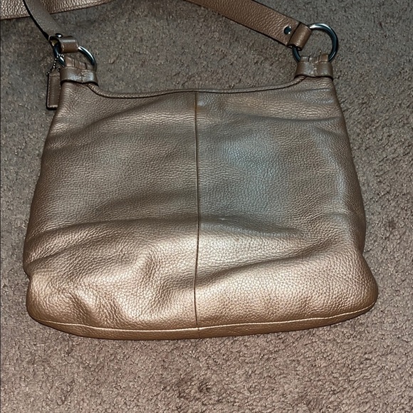 Coach Tan Leather Crossbody Bag - Picture 7 of 11